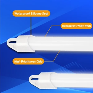 Longhey 2026 New Style 110v Led Lamp Freezer Ip67 Waterproof Cooler Lighting 90cm 220v 24v Refrigerator Led Light for Chiller
