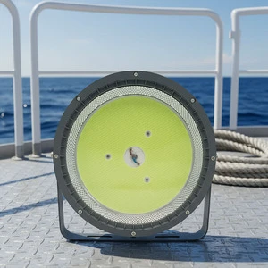 Factory Price 2000W LED Fishing Lamp Ocean Marine Float Attract Squid Tuna Cyan Green Fishing Lights Lighting For Boat Lights