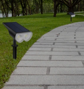 New Design Decorative Garden Solar Light PIR Sensor Motion Control IP65 Waterproof 2 Working Modes Solar LED Lights