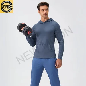 Men's Summer Sun protection Clothing Long Sleeve Thin Breathable Outdoor Sports Anti-ultraviolet UPF50+sportswear