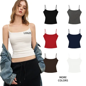 Women Winter Tank Top Spandex White Tank Tops Women Big Size High Stretchy FitnessLong Camisole Vest for Women Everyday Office