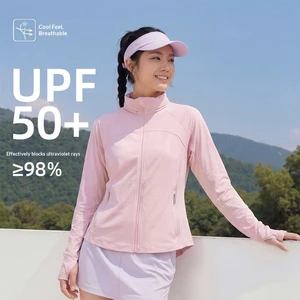 Outdoor Sports Sun-Protective Clothing Women's UPF50+ Ice-Cool Soft Skin-Friendly Quick-Drying Breathable Lightweight Hooded
