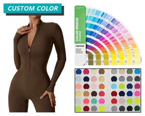 0388 Hot Sale 5 Pieces Set Top and Bottom Gym Fitness Suit Women Workout Sports Wear Blank Custom Logo Yoga Set