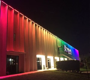DMX IP65 RGBW Outdoor LED Linear Wall Washer Light 36W for Building Outline Waterproof Lighting