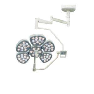 Single-Head Five-Petal Shadowless LED Examination Lamp for Hospital and Clinic Surgical Operations Electric Operation Lighting