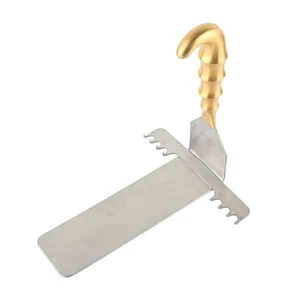 Premium Fiber Optic Retractor Instrument with Integrated Light Channel Reusable Surgical Retractor for Hospital Operating Room