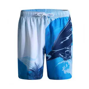 Swimming Shorts Swimwear for Men Swimming Trunks Plus Size Man Beach Elastic Waist Shorts