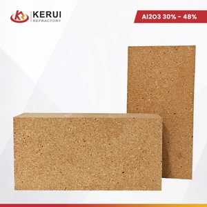 KERUI Wholesale Refractory Clay Bricks Thermal Heat Insulation Brick Fire Clay Brick For Cement Kilns