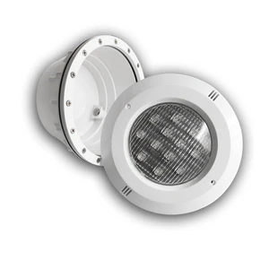 2025 Upgraded ABS Plastic 36W RGB LED Waterproof IP68 Recessed Inground Pool Light for Concrete and Vinyl Pools