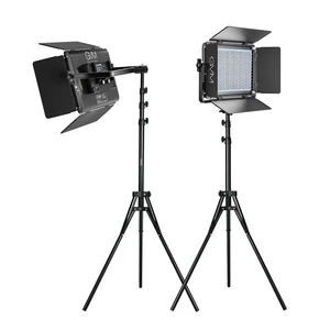 GVM 1300D RGB 2 Pcs LED Professional Video Light Shooting Lights Studio RGB Video Light with Bluetooth Control for Youtube Live