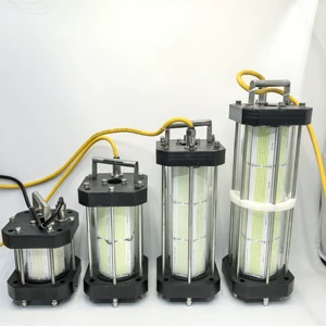 4000w Green LED Fishing Light Under Water Boat Catching Fish in Ocean