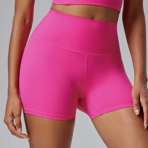Women's High Waist Yoga Leggings and Shorts Fitness Gym Sports Short Leggings Wholesale Running Tight Shorts Workout Capri Pants