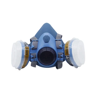 Gas Mask Protection Spray Paint Chemical Industry Dust Odor Breathable Half-Face Mask Respiratory Protection