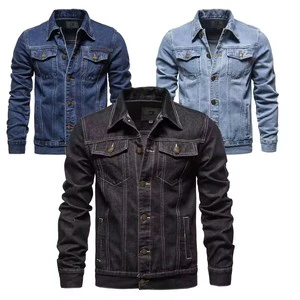 Men's Winter Denim Jeans Jacket