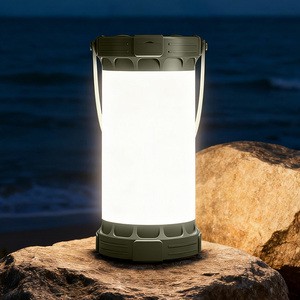 Glocusent 135 LED Ultra Bright Camping Lantern 1500LM 200H 5000mAh 3 Colors Hiking Emergency Camping Lamp