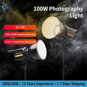 100W High Power LED Video Light for Photography 3200k-6500K 3 Color Temperature Adjustable Fill Light Content Creator Equipment