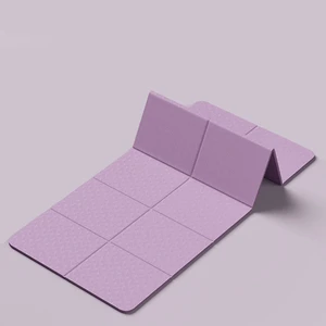 Foldable Anti Slip Custom Logo Eco Friendly TPE Material Yoga Mat Playmat