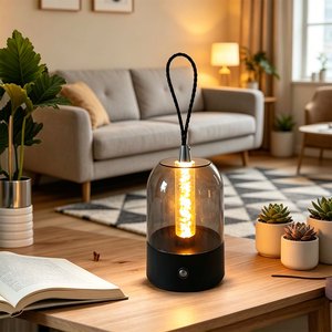 TAIKOO Unique & Creative Bubble LED Lantern Modern Type-c Rechargeable Portable Ambient Night Light Camping Lamp
