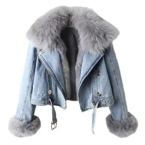 New Fashion Cheap Price Women Denim Jackets 100% Cotton Eco-Friendly Customizable Factory Direct Sale Best Price for Sale Made
