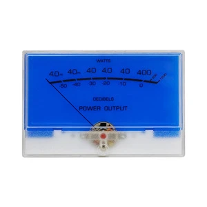 Analog 19 Small Display Light Hifi OEM Amplifier Vu Meter With Rgb Pointer Analago Column Music Speaker With 1 Year Warranty