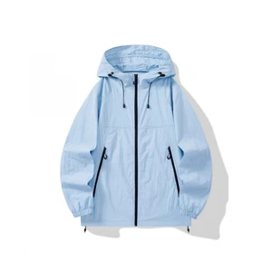 Hot Sale Lightweight Hooded Jacket Breathable Outdoor Windproof Summer Sun protection Clothing