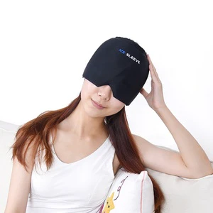 CSI Hot And Cold Therapy Migraine Hat Eyes Mask For Stress Relief Headache And Migraine Relief Hat Head Sleeve Pain Relief Gel