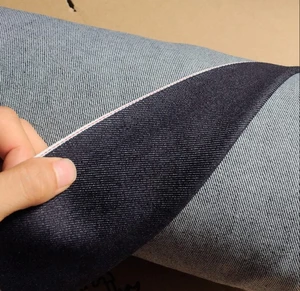 12oz High Quality Roll Japanese Cotton 2 Elastane Selvedge Raw Denim Fabric for Slim Fit Advanced Stretch Men's Jeans