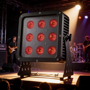 China Supplier Theme Park Stage Light Aluminum Iron LED Spotlight Garden Facade Building Project RGB Spotlight Lighting