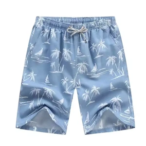 Beachwear Casual Summer Men's Trunk Short Comfortable Sporty Breathable Quick Dry Solid Wholesale Mens Swim Trunks Swimming