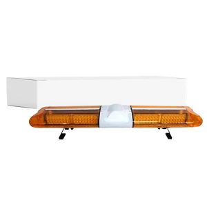 LED Warning Light Bar 12V/24V 98W Emergency Strobe Beacon Light For Tow Truck Construction Vehicle