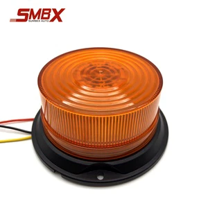 Emergency Rotation Amber Roof Top Hazard Traffic Indication Flash Led Beacon Light Warning Safety Lamp