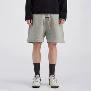 Summer Ess22entials Spider Denim Bapx Men's Shorts Hell 1-1 Tear Flower Design Plush Printing Heavyweight Sports Ss22 Ss26 Pants
