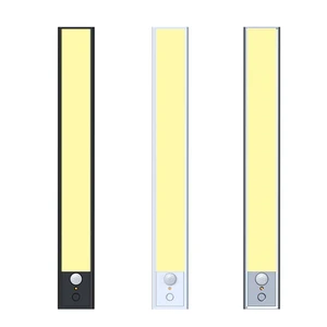 Wireless LED Sensor Lights Cabinet with Remote Control Modern Design USB-C Rechargeable PIR Motion Sensor for Kitchen & Wardrobe