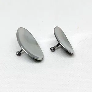 Reusable Corneal Eye Shield Instruments Customized Sizes and Logo Laser Protection Stainless Steel Eye Covers