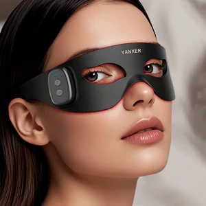 Yanxer OEM ODM 3D Under Eey Skin Care Tool Microcurrent Glasses Dark Circles Eye Bags Massager For Eyes Fatigue Puffiness Relief