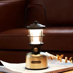 Sparkle Real LED Hanging Glass Lantern White/Black ABS/PC Mosquito Repellent Warm Whisky Candle Holder For Outdoor Camping