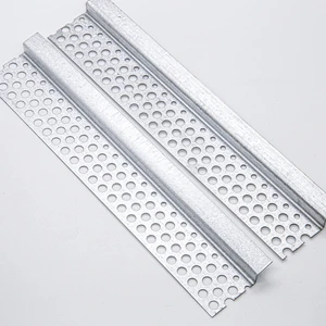 Hot Sale Corner Profile Light For Gypsum Board Lighting Perforated Angle Bead For Suspended Ceiling System Galvanized Channel