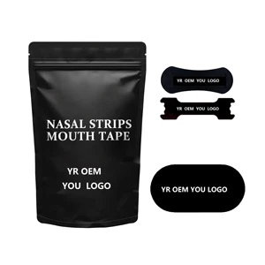 Most Popular Clear Drug-Free Nose Strips OEM Anti-Snoring Relief Nose Strips For Nasal Congestion Stop Snoring Products