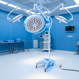LED Shadowless Surgical Operating Lamp Adjustable Focus Uniform Brightness Medical Operation Light for Clinic Surgery