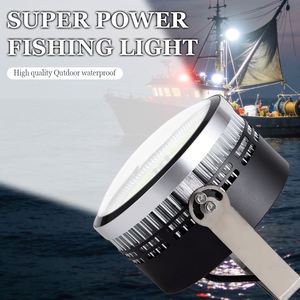 Long Lasting 1200W Daylight Submersible Fishing Light Ideal for Ocean Fish Attraction Jigging Boat Night
