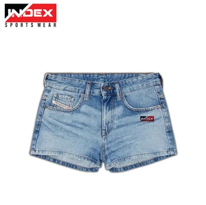 New Stylish Light Weight Women Denim Shorts Stretchable Women Denim Shorts Wholesale Women Denim Shorts