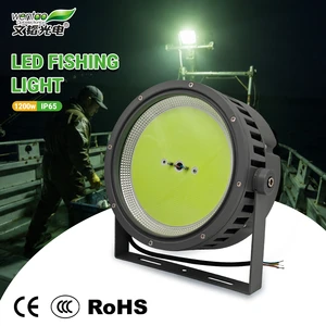 1200W High Efficiency 130000lm AC180-330V COB LED Fish-Attracting Light Suitable For Boat Commercial Fishing Sea Night Fishing