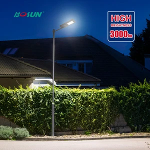 Cheap Price High Quality Aluminum Solar Street Light Ip65 Outdoor Lighting 3000lm High Brightness Solar Streetlight Manufacturer
