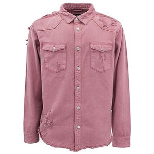 Wholesale Price Custom Made Logo Denim And Jacket For Man In Blue Black Color Jean Fur Cotton Denim Jacket Streetwear For Man