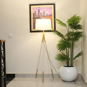 Industrial Metal Floor Lamp LED E27 Base Modern Design Standing Light for Home Interior