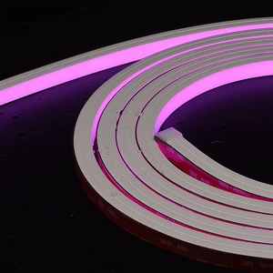 KCX Flexible Neon Night Lights Neon Sign Custom Logo RGBW LED Light Strip for Swimming Pool Party Smart APP Control Light Strip