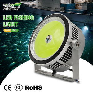 High Brightness 1000W AC180-330V LED Squid Fishing Luring Lamp IP65 Waterproof Aluminum Custom Light Colors Night Light Lighting
