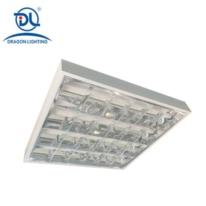 Professional Factory Made 4X8W 3000K-6500K LED T8 Grille Lamp Lighting Fixture