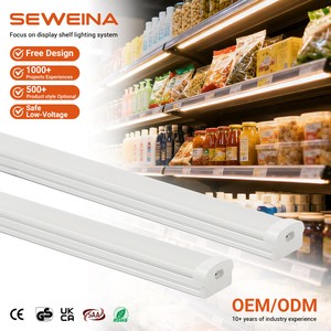 Magnetic Sticker Cabinet Light Led Closet Kitchen Bar Wardrobe Supermarket Shelf Light Strip