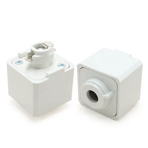 H-Type Single Track Adapter Light Fittings Track Accessories Standing Finish for Stage Lighting Tracking Connectors